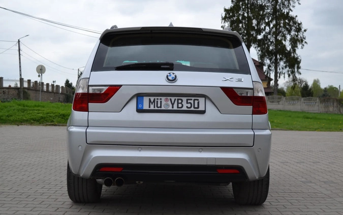 BMW X3 cena 36500 przebieg: 240000, rok produkcji 2007 z Radom małe 562